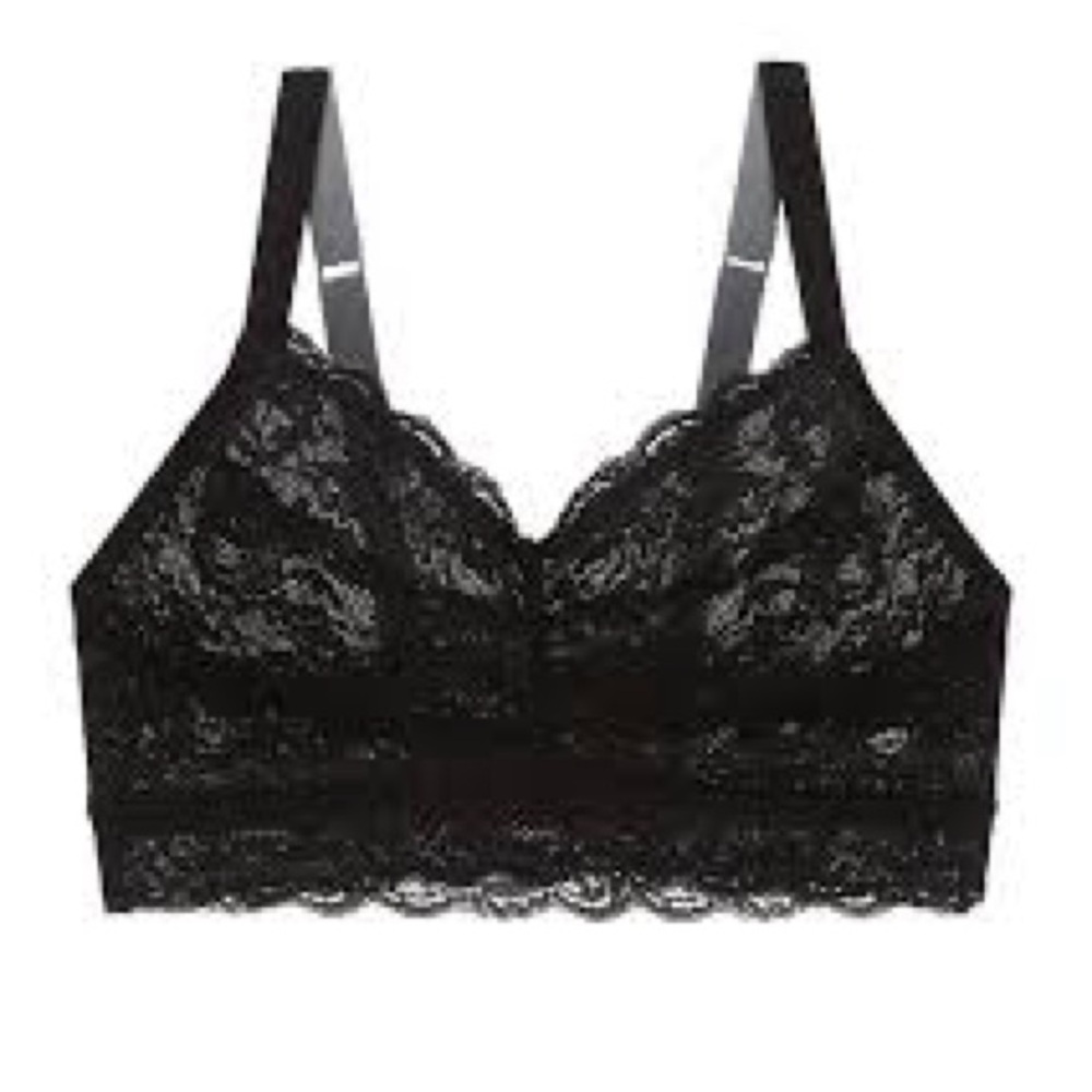 NWOT COSABELLA NSN Curvy Sweetie Bralette Black XS